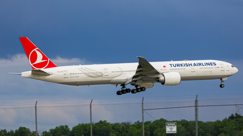 Photo of TC-LJD - Turkish Airlines Boeing 777-300ER at LCK on AeroXplorer Aviation Database