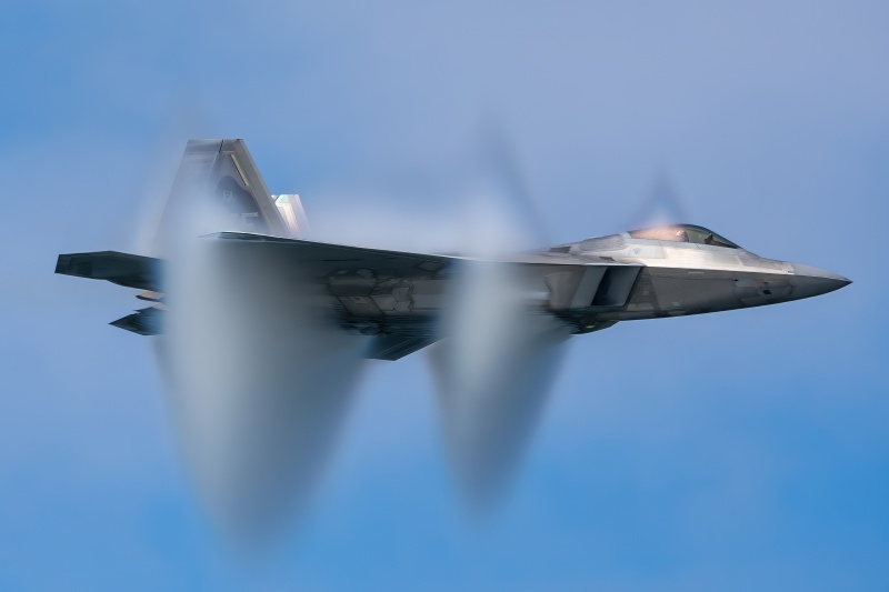 Photo of 08-4165 - USAF - United States Air Force Lockheed Martin F-22A Raptor at SFO on AeroXplorer Aviation Database