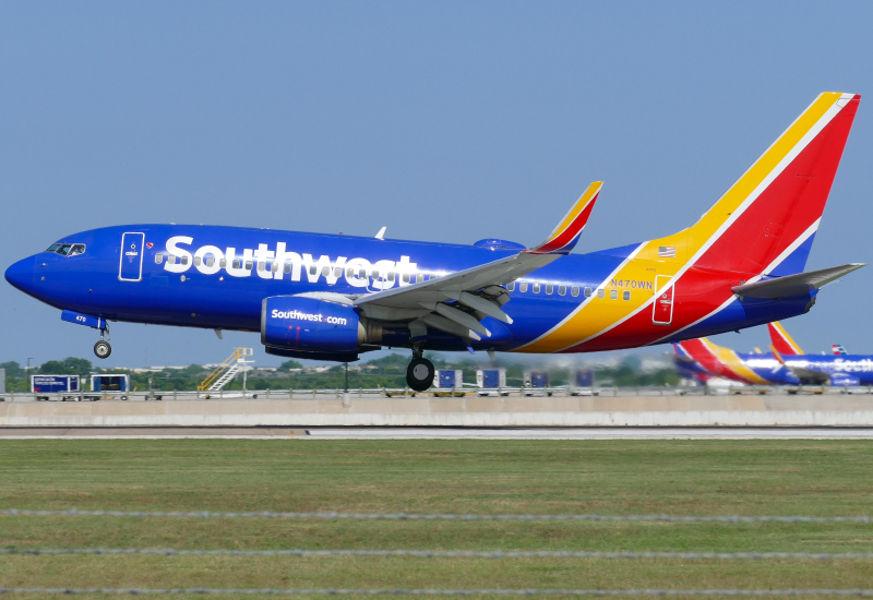 Photo of N470WN - Southwest Airlines Boeing 737-700 at AUS on AeroXplorer Aviation Database