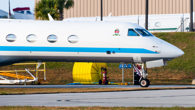 Photo of 5H-ONE - Tanzanian Government  Gulfstream G550 at SAV on AeroXplorer Aviation Database