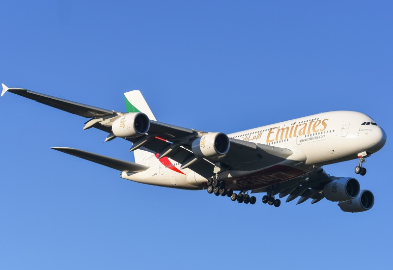 Photo of A6-EDZ - Emirates Airbus A380-800 at IAD on AeroXplorer Aviation Database