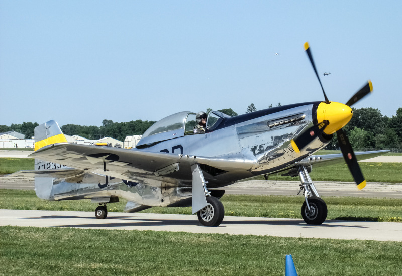 Photo of N51JC - PRIVATE North American P-51 Mustang at OSH on AeroXplorer Aviation Database