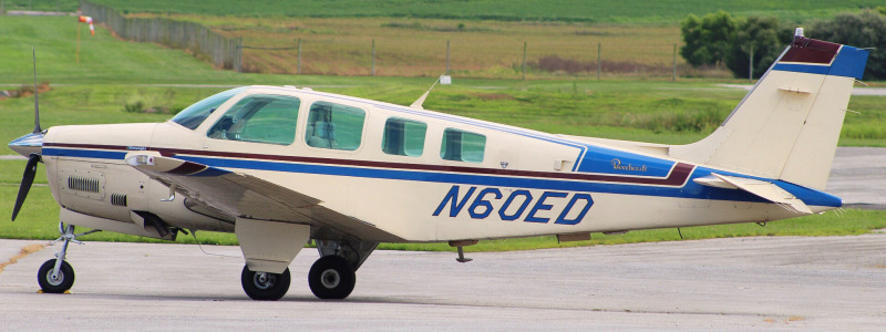 Photo of N60ED - PRIVATE Beechcraft Bonanza at THV on AeroXplorer Aviation Database