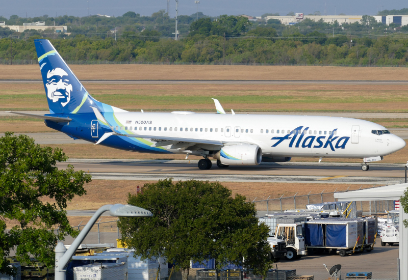 Photo of N520AS - Alaska Airlines Boeing 737-800 at AUS on AeroXplorer Aviation Database