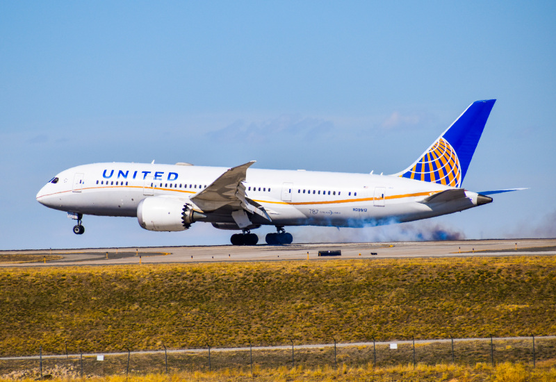 Photo of N28912 - United Airlines Boeing 787-8 at DEN on AeroXplorer Aviation Database