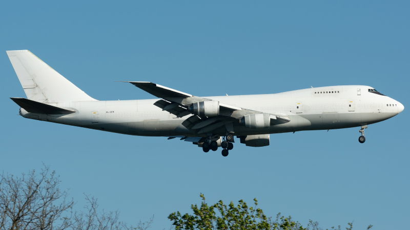 Photo of 4L-GEN -   GEO-SKY  Boeing 747-200F at FRA on AeroXplorer Aviation Database
