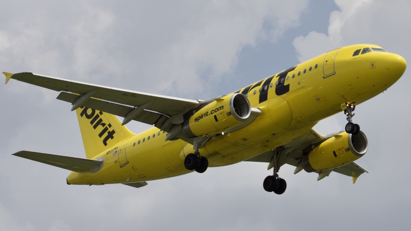 Photo of N522NK - Spirit Airlines Airbus A319 at IAH on AeroXplorer Aviation Database