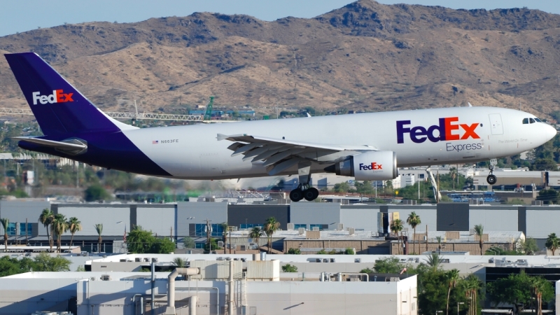 Photo of N663FE - FedEx Airbus A330-300F at PHX on AeroXplorer Aviation Database