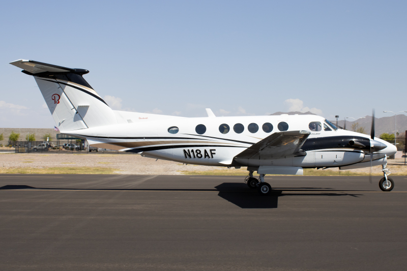 Photo of N18AF - PRIVATE Beechcraft King Air 200 at MSC on AeroXplorer Aviation Database