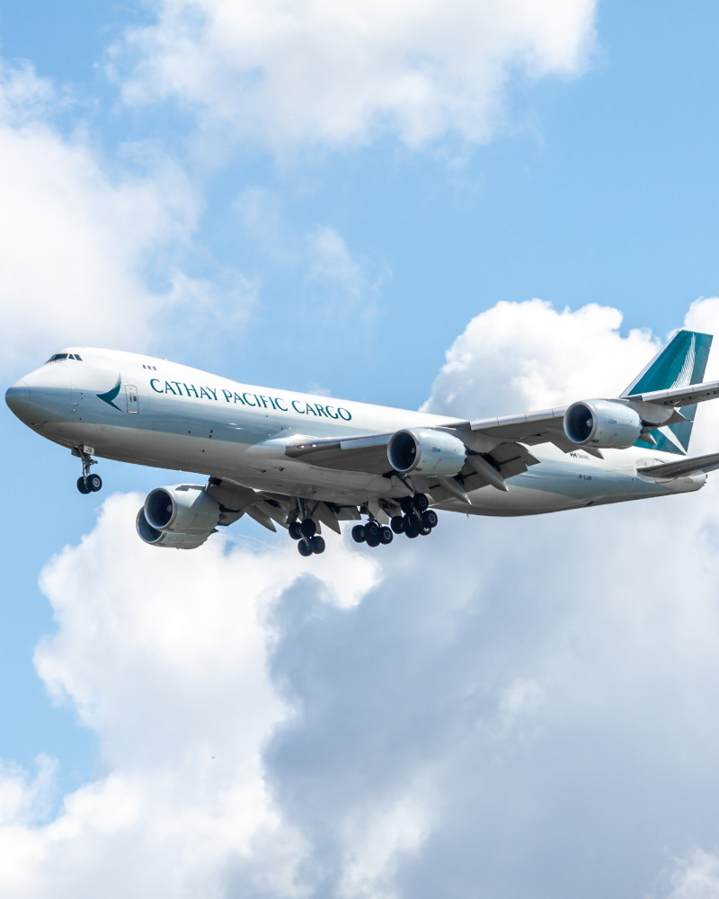 Photo of B-LJB - Cathay Pacific Cargo Boeing 747-8F at IAH on AeroXplorer Aviation Database