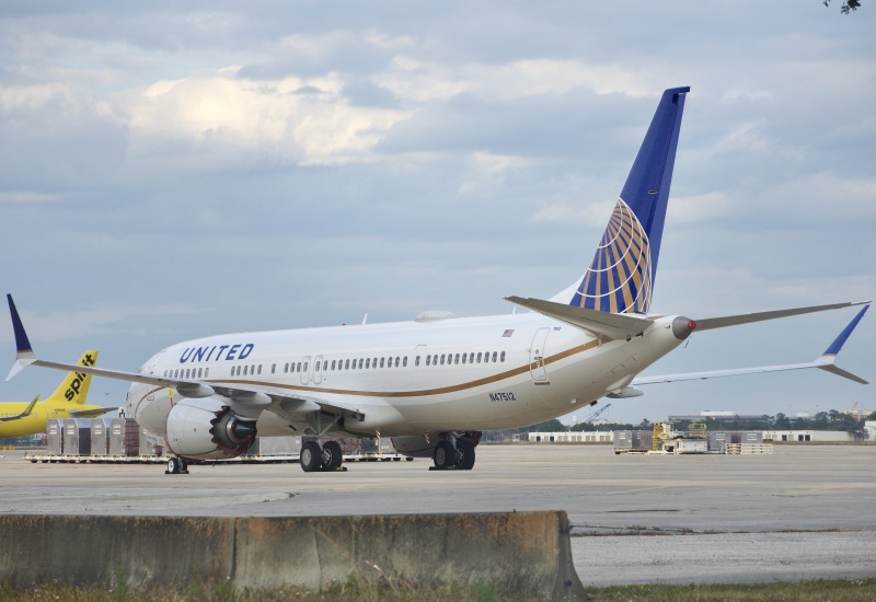 Photo of N47512 - United Airlines Boeing 737 MAX 9 at MCO on AeroXplorer Aviation Database