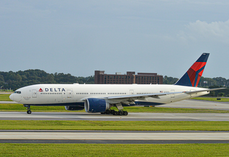 Photo of N708DN  - Delta Airlines Boeing 777-200LR at ATL on AeroXplorer Aviation Database