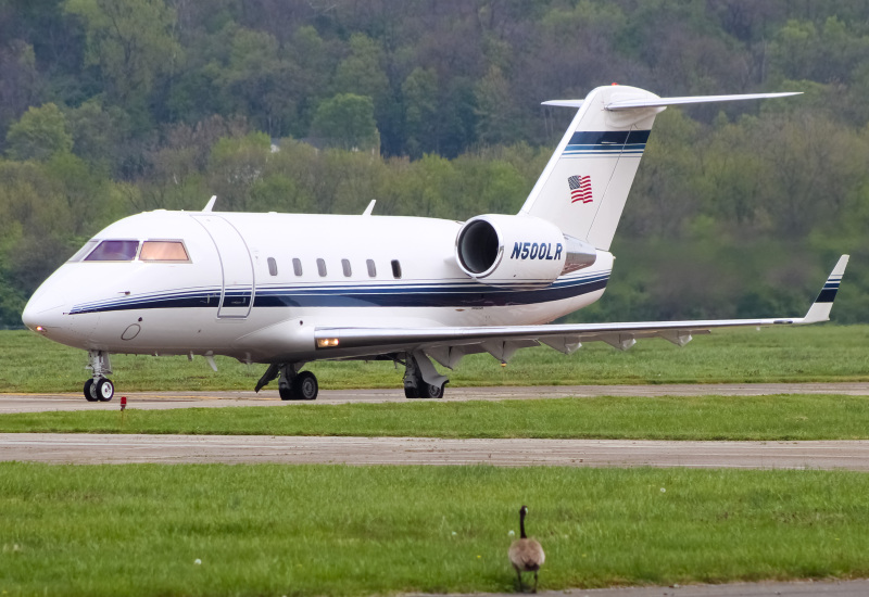 Photo of N500LR - PRIVATE Bombardier Challenger 600 at LUK on AeroXplorer Aviation Database