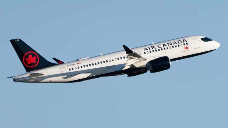 Photo of C-GVDP - Air Canada Airbus A220-300 at YVR on AeroXplorer Aviation Database