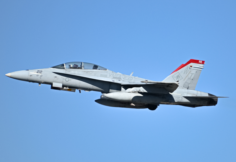 Photo of 164688 - USMC - United States Marine Corp McDonnel Douglas F/A-18 Hornet at SDM on AeroXplorer Aviation Database