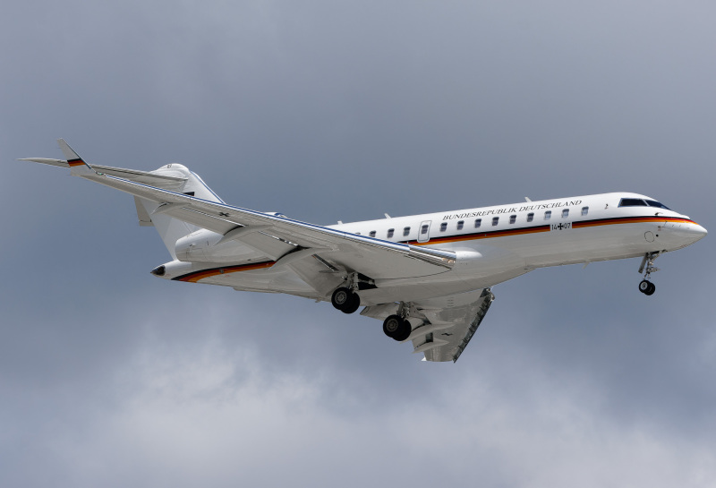 Photo of 14+07 -  Germany - Air Force  Bombardier BD-700-1A10 Global 6000 at TPA on AeroXplorer Aviation Database