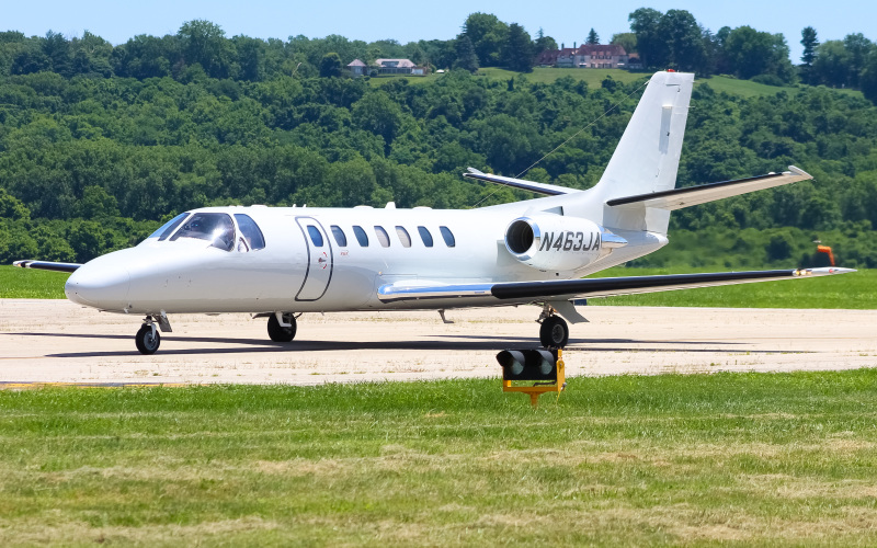 Photo of N463JA - PRIVATE  Cessna Citation 560 Encore at LUK on AeroXplorer Aviation Database