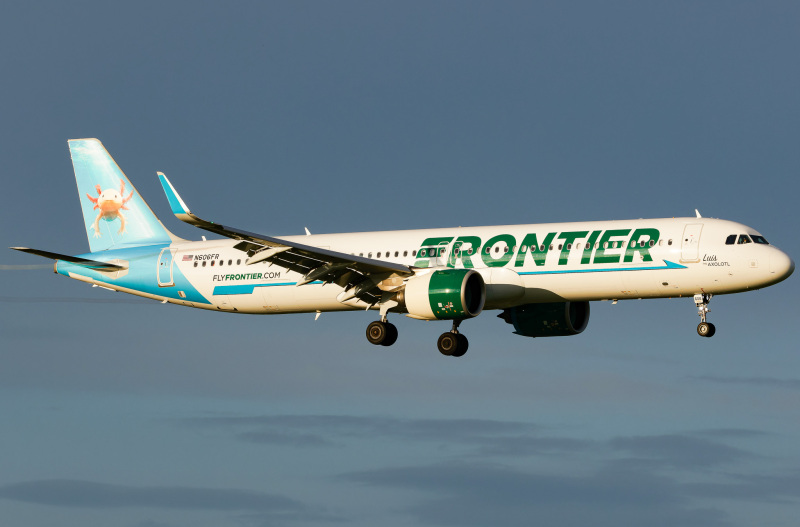 Photo of N606FR - Frontier Airlines Airbus A321NEO at MCO on AeroXplorer Aviation Database