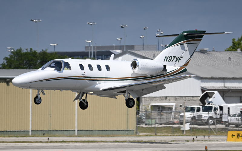 Photo of N97VF - PRIVATE Cessna 525 Citation Jet at DAB on AeroXplorer Aviation Database