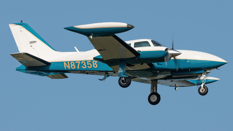 Photo of N87358 - PRIVATE Cessna 310 at IAD on AeroXplorer Aviation Database