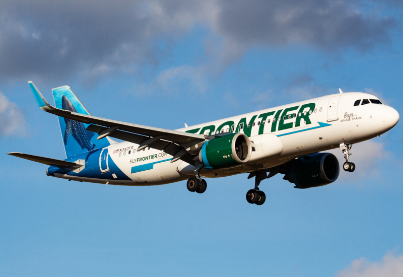Photo of N342FR - Frontier Airlines Airbus A320NEO at TPA on AeroXplorer Aviation Database