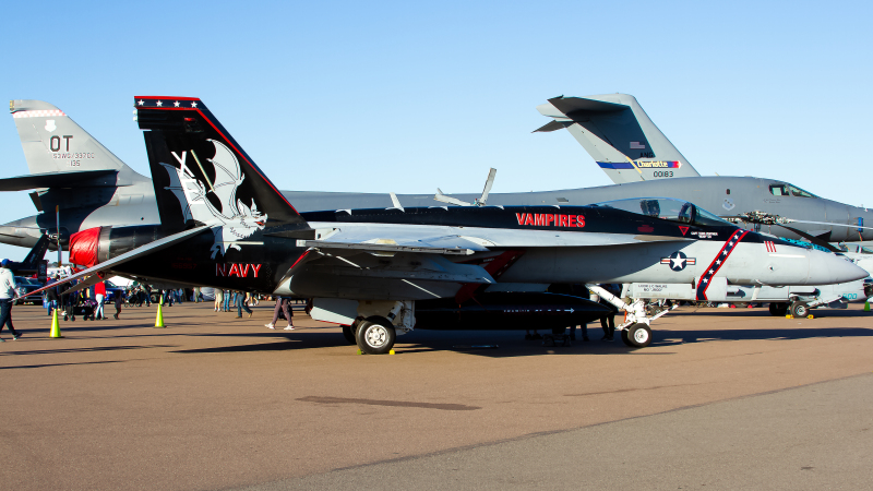 Photo of 166957 - USN - United States Navy Boeing F/A-18E/F Super Hornet at LAL on AeroXplorer Aviation Database