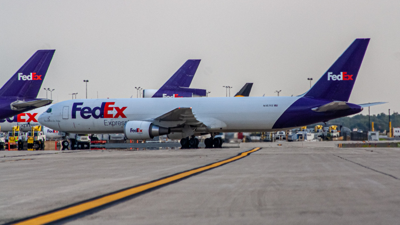 Photo of N167FE - FedEx Boeing 767-300F at IAD on AeroXplorer Aviation Database