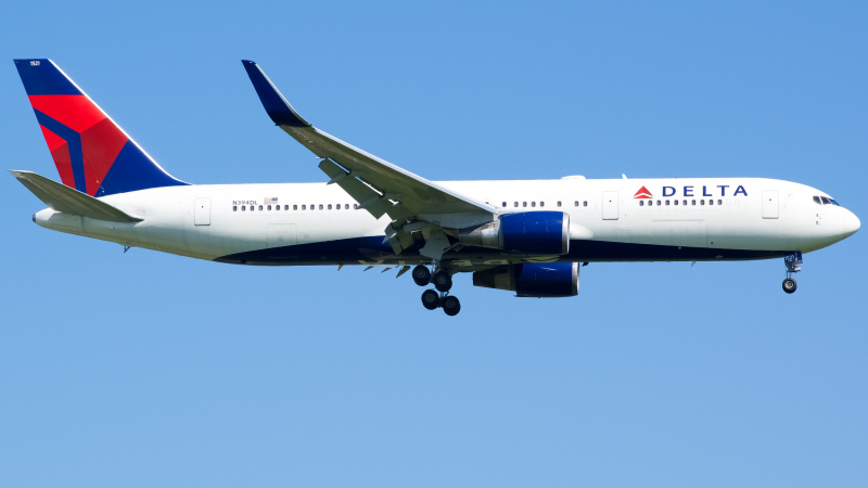 Photo of N394DL - Delta Airlines Boeing 767-300ER at JFK on AeroXplorer Aviation Database