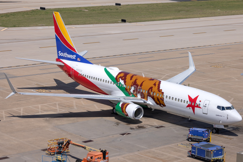 Photo of N8653A - Southwest Airlines Boeing 737-800 at DAL on AeroXplorer Aviation Database