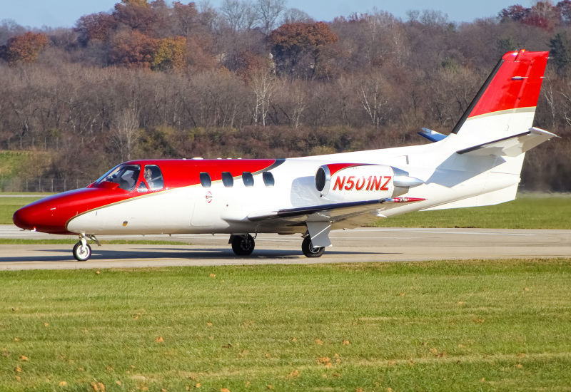Photo of N501NZ - PRIVATE  Cessna Citation 501 at LUK on AeroXplorer Aviation Database