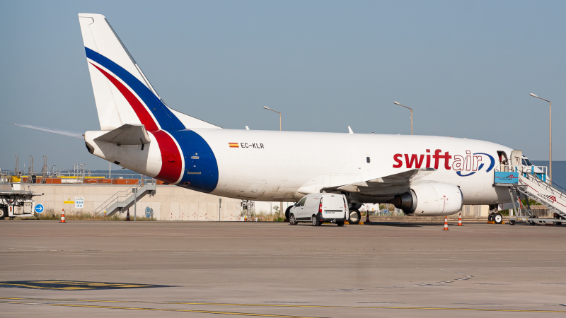 Photo of EC-KLR - Swift Air Boeing 737-300F at MRS on AeroXplorer Aviation Database