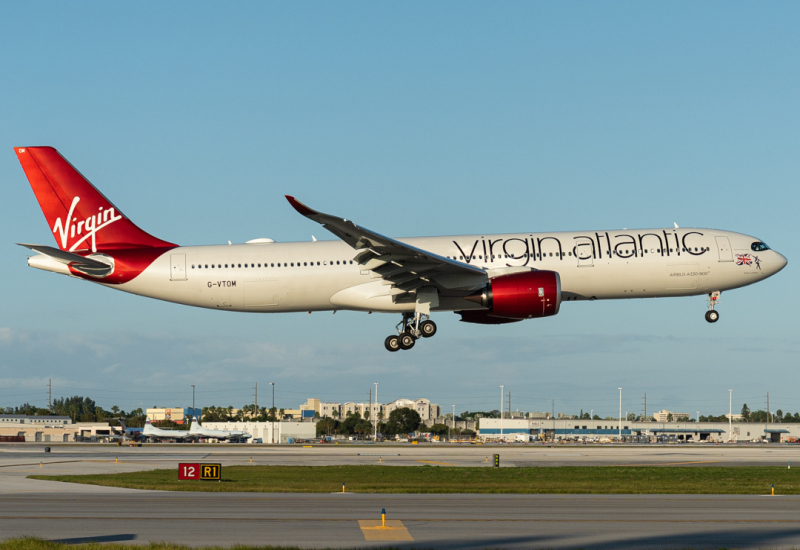 Photo of G-VTOM - Virgin Atlantic Airbus A330-900 at MIA on AeroXplorer Aviation Database