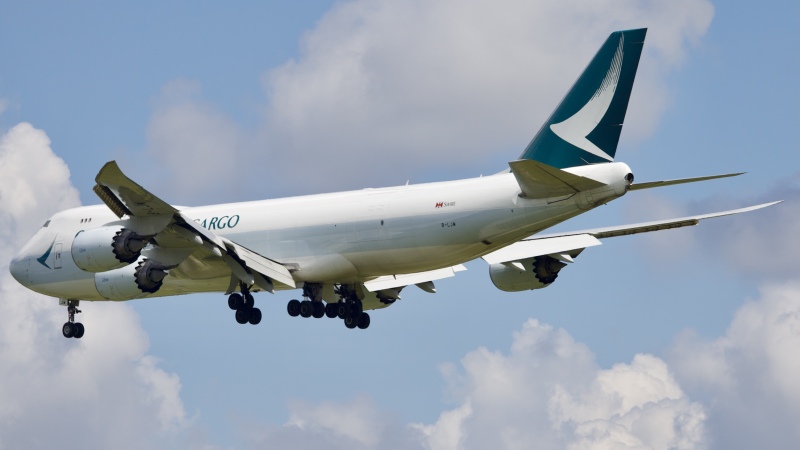 Photo of B-LJN - Cathay Pacific Cargo Boeing 747-8F at IAH on AeroXplorer Aviation Database