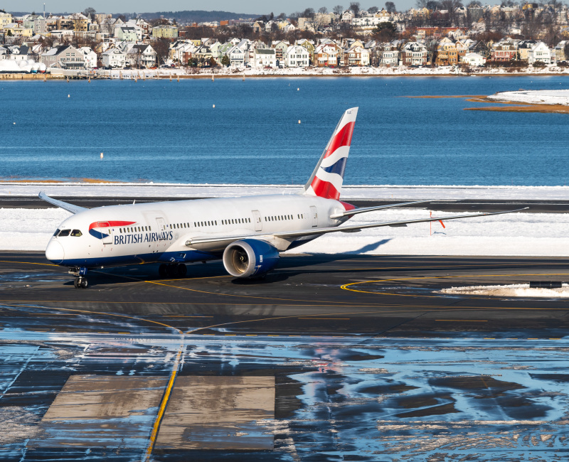 Photo of G-ZBJE - British Airways Boeing 787-8 at BOS on AeroXplorer Aviation Database