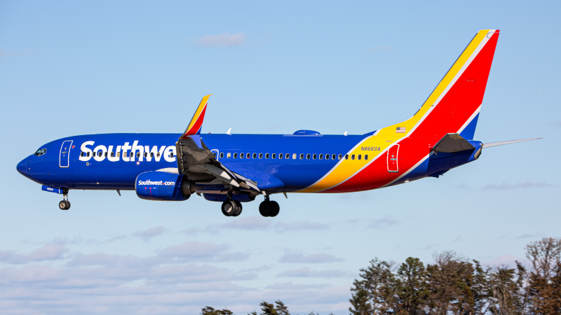 Photo of N8660A - Southwest Airlines Boeing 737-800 at BWI on AeroXplorer Aviation Database