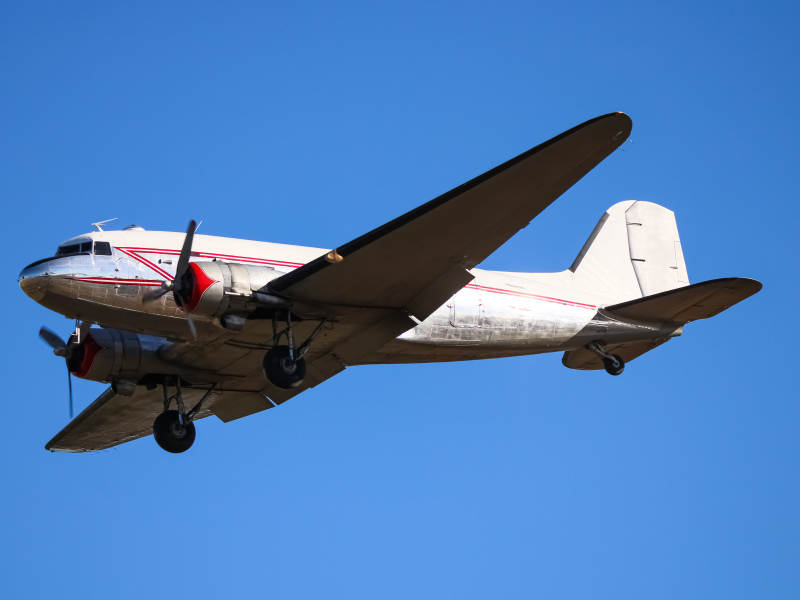 Photo of N472AF - PRIVATE  Douglas DC-3 at IAD on AeroXplorer Aviation Database