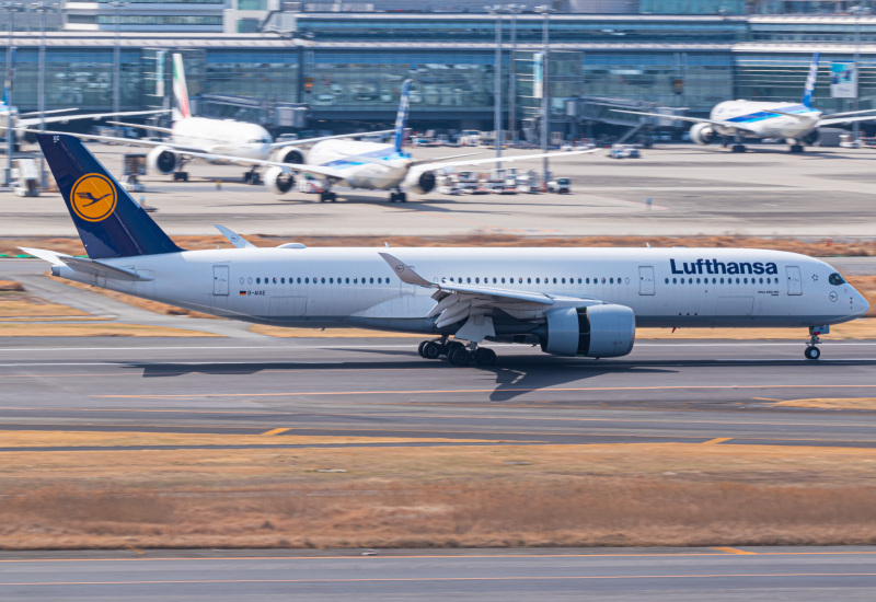 Photo of D-AIXE - Lufthansa Airbus A350-900 at HND on AeroXplorer Aviation Database