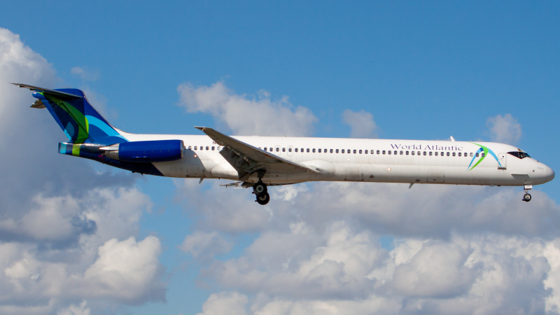 Photo of N807TR - World Atlantic Airlines McDonnell Douglas MD-83 at MIA on AeroXplorer Aviation Database