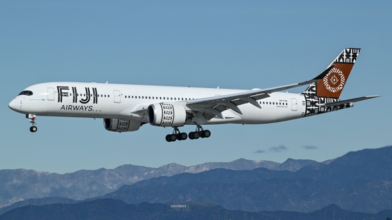 Photo of DG-FAN - Fiji Airways Airbus A350-900 at KLAX on AeroXplorer Aviation Database