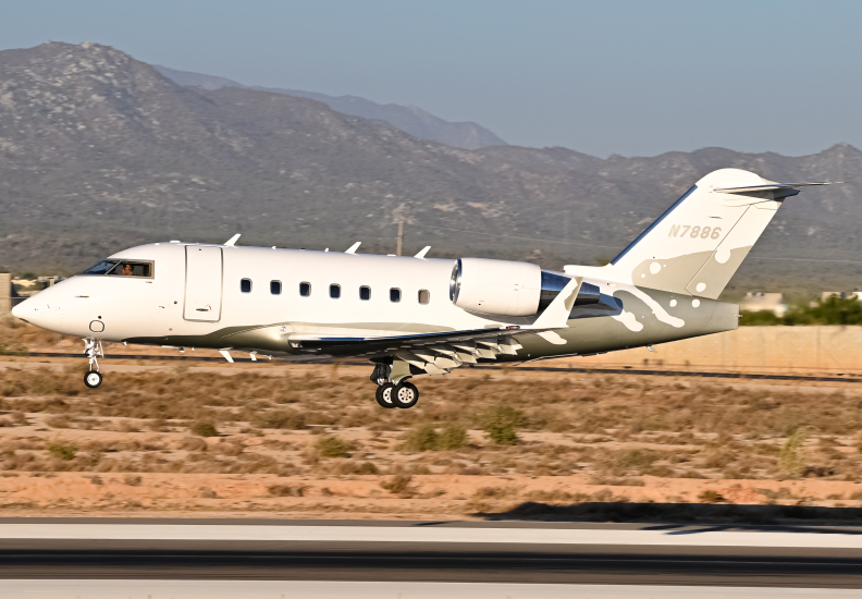 Photo of N7886 - PRIVATE Bombardier Challenger 604 at CSL on AeroXplorer Aviation Database