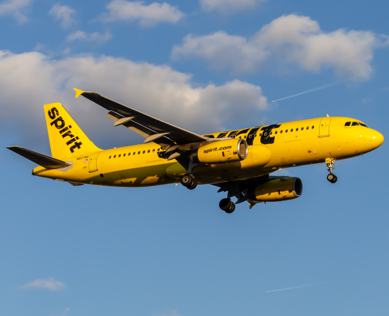 Photo of N607NK - Spirit Airlines Airbus A320 at EWR on AeroXplorer Aviation Database