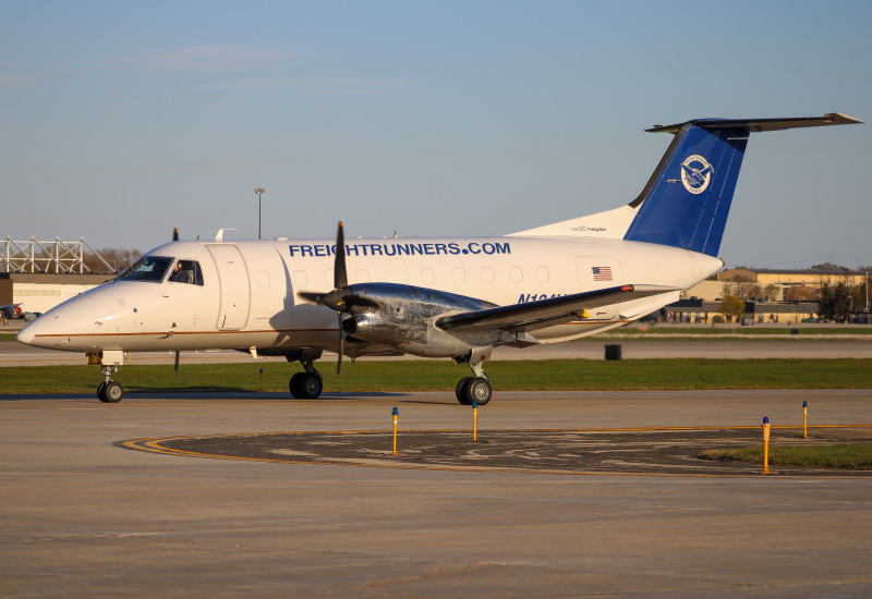 Photo of N124HL - Freight Runners Express Embraer EMB-120 at MKE on AeroXplorer Aviation Database