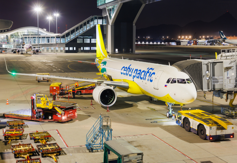 Photo of RP-C4132 - Cebu Pacific Airbus A320NEO at HKG on AeroXplorer Aviation Database