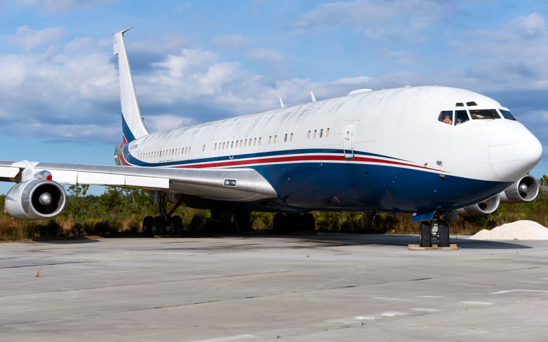 Photo of N707BN - Omega Air Refueling Boeing 707 at BQK on AeroXplorer Aviation Database