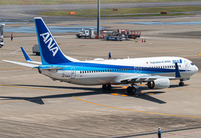 Photo of JA74AN - All Nippon Airways Boeing 737-800 at HND on AeroXplorer Aviation Database