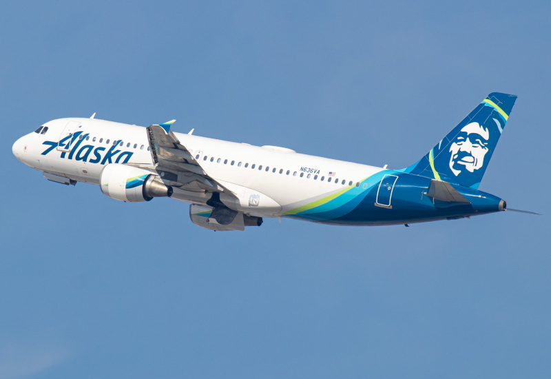 Photo of N636VA - Alaska Airlines Airbus A320 at LAX on AeroXplorer Aviation Database