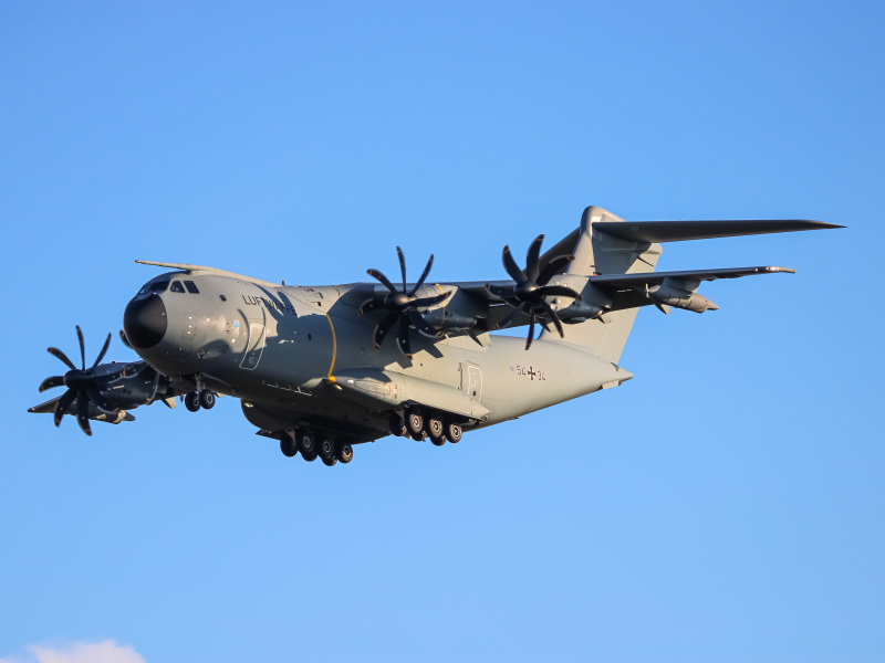 Photo of 54+34 - German Air Force Airbus A400M at IAD on AeroXplorer Aviation Database