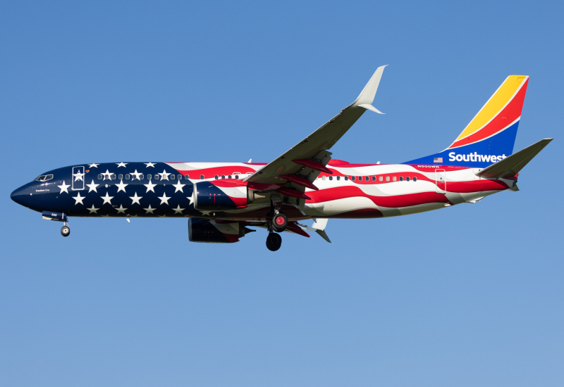 Photo of N500WR - Southwest Airlines Boeing 737-800 at SAT on AeroXplorer Aviation Database