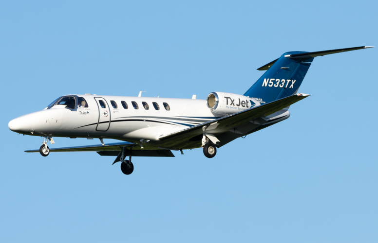 Photo of N533TX - PRIVATE  Cessna 525B at PIT on AeroXplorer Aviation Database