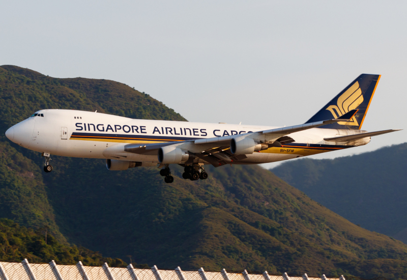 Photo of 9V-SFM - Singapore Airlines Cargo Boeing 747-400F at HKG on AeroXplorer Aviation Database